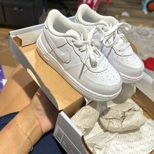 Nike Air Force ones toddler 8c